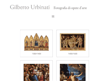 Tablet Screenshot of gilbertourbinati.com